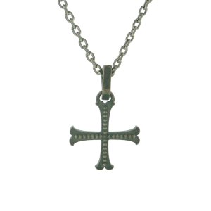 画像: アークシルバーアクセサリーズ/[クロスネックレス]saint cross pendant メンズ ブランド シルバーペンダント