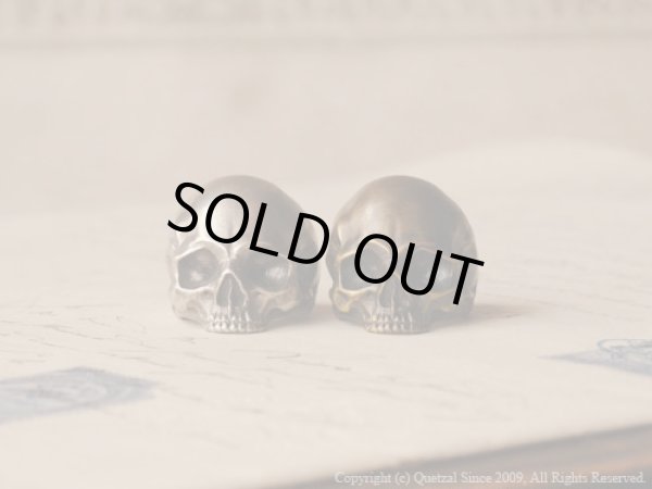 [スカルリング]ピンキータナトスリング（ブラス）/Quetzal（ケツァール）