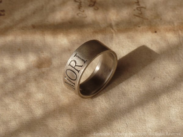 [メッセージリング]メメント・モリ リング（シルバー）/Quetzal（ケツァール）