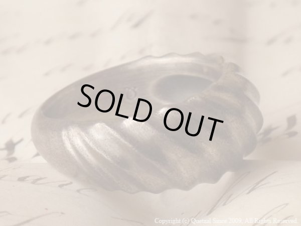 ラージツイストリング（シルバー）/Quetzal（ケツァール）