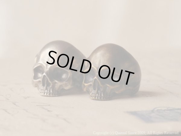 [スカルリング]ピンキータナトスリング（ブラス）/Quetzal（ケツァール）