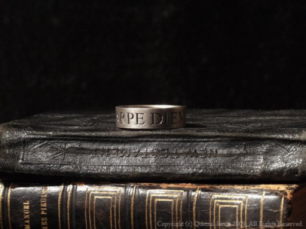 [メッセージリング]カルペ・ディエム リング（シルバー）/Quetzal（ケツァール）