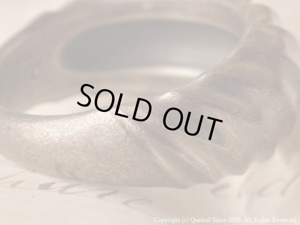 ラージツイストリング（シルバー）/Quetzal（ケツァール）