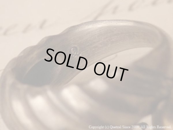 ラージツイストリング（シルバー）/Quetzal（ケツァール）