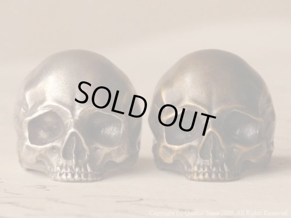 [スカルリング]ピンキータナトスリング（ブラス）/Quetzal（ケツァール）