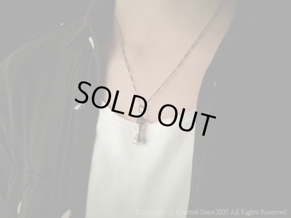 [チェス/ポーン]ポーンペンダント（シルバー）/Quetzal（ケツァール）