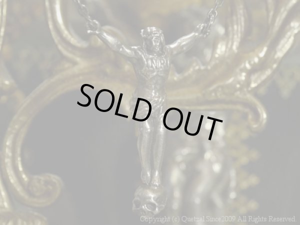 [磔のキリスト]リザレクションネックレス（シルバー）/Quetzal（ケツァール）