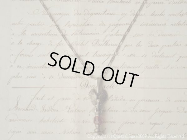 [トロフィー]グロリアペンダント（シルバー）/Quetzal（ケツァール）