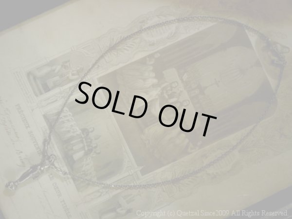 [磔のキリスト]リザレクションネックレス（シルバー）/Quetzal（ケツァール）