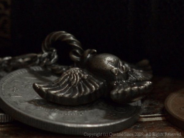 [鳩/平和の象徴]ピースペンダント（シルバー）/Quetzal（ケツァール）