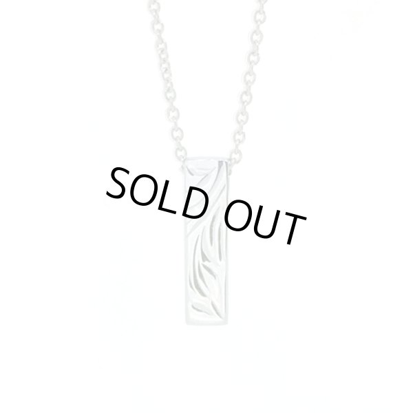 ハワイアンエングレイブ スモールバーネックレス（シルバー）/ Jellyfish Factory