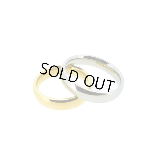 [ペアリング セット販売]4mm甲丸リング / Jellyfish Factory