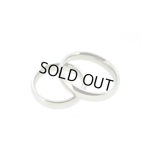 [ペアリング セット販売]4mm甲丸リング / Jellyfish Factory