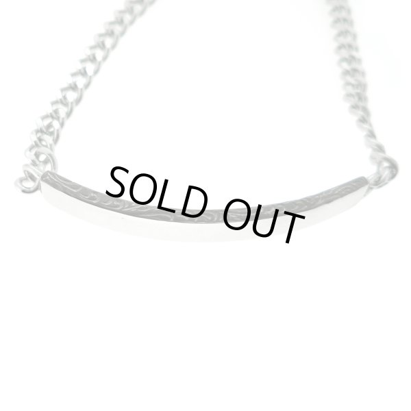 ハワイアンエングレイブ プレートブレスレット（ブラック） / Jellyfish Factory