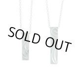 画像: [ペアネックレス]ハワイアンエングレイブ バーネックレス（シルバー） / Jellyfish Factory