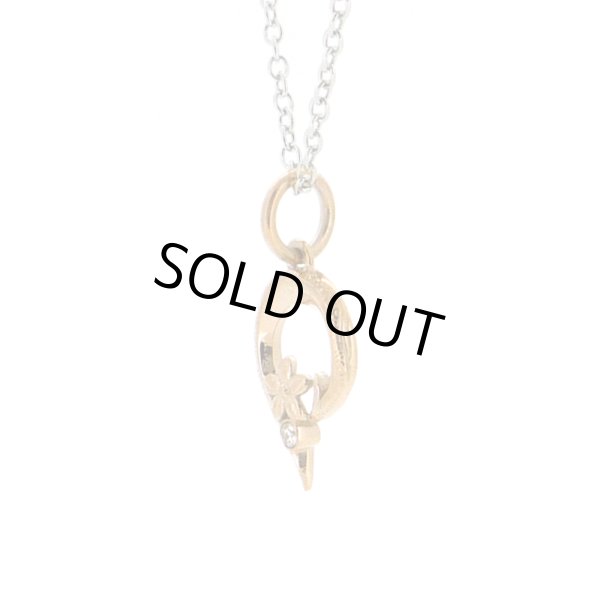 [ペアネックレス]ハワイアンエングレイブ シェアハートネックレス / Jellyfish Factory