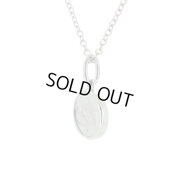 [ペアネックレス]ハワイアンエングレイブ サークルネックレス / Jellyfish Factory