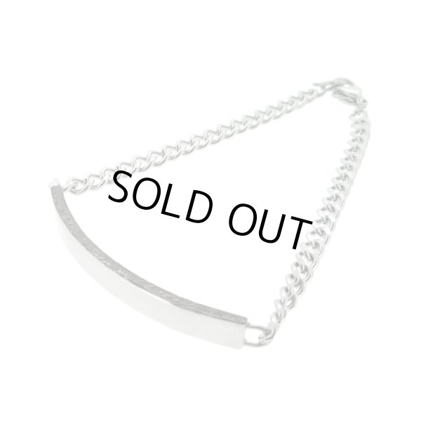 ハワイアンエングレイブ プレートブレスレット（ブラック） / Jellyfish Factory