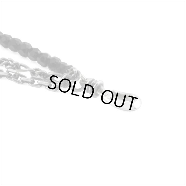 ブラックスピネル３連ブレスレット　アルテミスクラシック