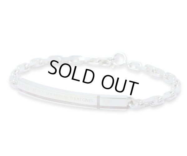 画像3: アクアシルバー/[ペアブレスレット]ブラックシェル&ピンクシェル メッセージプレートブレスレット