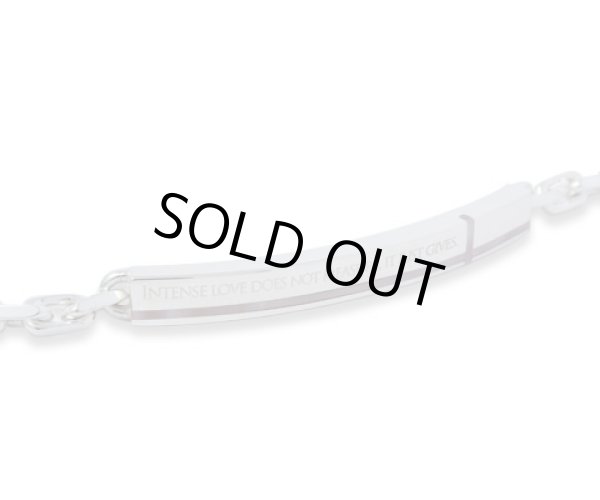 画像5: アクアシルバー/[ペアブレスレット]ブラックシェル&ピンクシェル メッセージプレートブレスレット