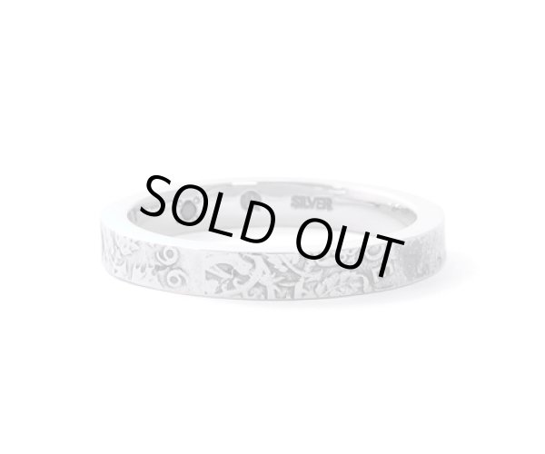 【ペアリング セット】6ペンスコインリング/AQUA SILVER（アクアシルバー）