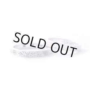 画像: アクアシルバー/【ペアリング セット】6ペンスコインリング