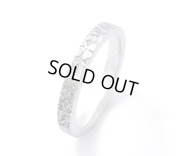 【ペアリング セット】6ペンスコインリング/AQUA SILVER（アクアシルバー）