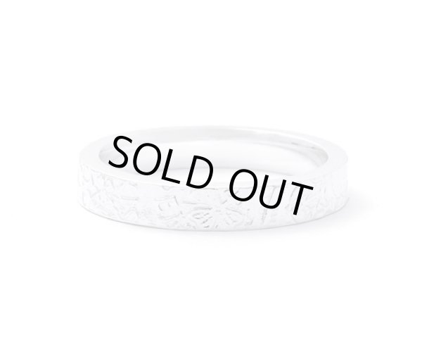 6ペンスコインリング（ホワイト）/AQUA SILVER（アクアシルバー）