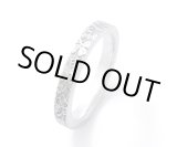 画像: アクアシルバー/6ペンスコインリング（ブラック）