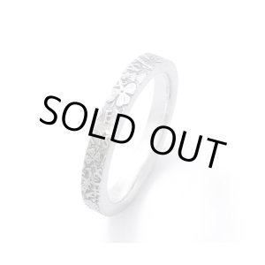 画像: アクアシルバー/6ペンスコインリング(ブラック)