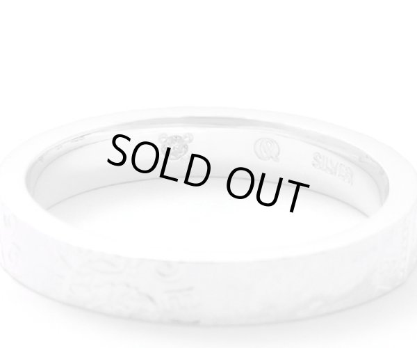 6ペンスコインリング（ホワイト）/AQUA SILVER（アクアシルバー）