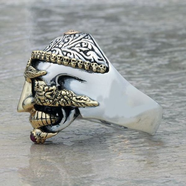 チベタン・スカル・リング(S) / ZOCALO(ソカロ)