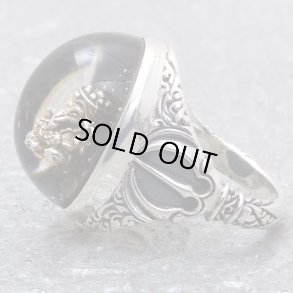 フローティング・ガネーシャ・リング・ブラック / ZOCALO（ソカロ）