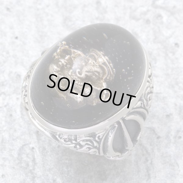 フローティング・ガネーシャ・リング・ブラック / ZOCALO（ソカロ）