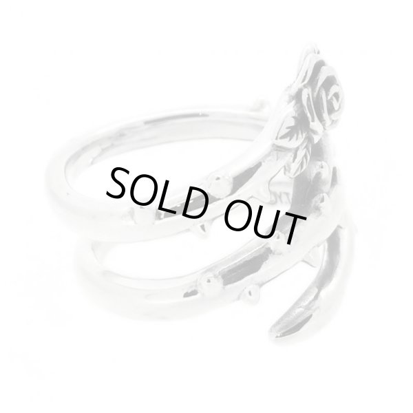 [幽遊白書 公式シルバーアクセサリー] 蔵馬 薔薇棘鞭刃リング