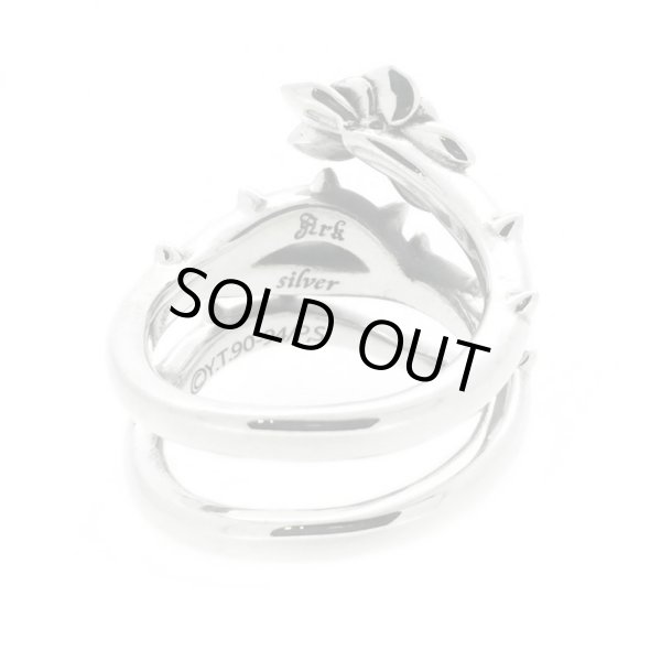 [幽遊白書 公式シルバーアクセサリー] 蔵馬 薔薇棘鞭刃リング