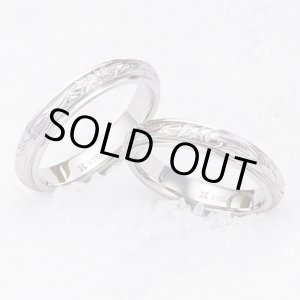 画像: ホワイトクローバー/【ペアリング】ハワイアンジュエリー ステンレスペアリング