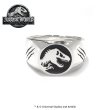 ジュラシックワールド シルバーロゴリング　JURASSIC WORLD（ジュラシックワールド）グッズ