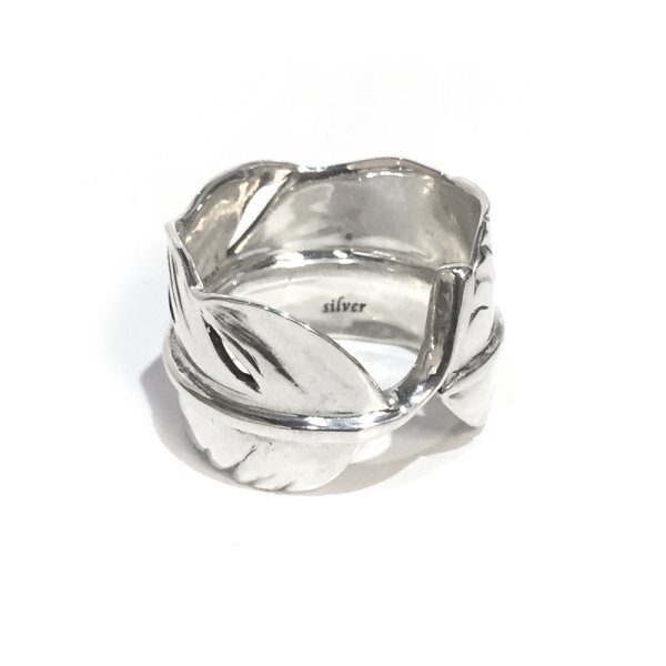 アークシルバーアクセサリーズ/シルエットフェザーリング(ラージ)
