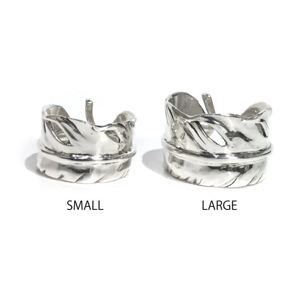 アークシルバーアクセサリーズ/シルエットフェザーリング(スモール)