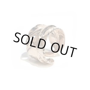 画像: アークシルバーアクセサリーズ/【羽】シルエット フェザー リング ピンクゴールドver.（スモール）