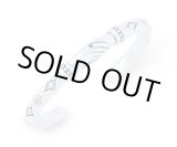 画像: アクアシルバー/シェイクハンドレディースシルバーバングル