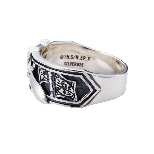 [キングダム グッズ] 蒙恬モデル シルバーリング｜KINGDOM　white clover