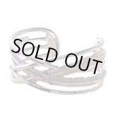 画像: 【SALE30%OFF】アルテミスクラシック/フェザーラップバングル メンズ シルバーバングル シルバー925