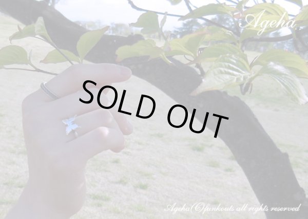 蝶のシンプルリング｜FUNKOUTS-ageha【ファンクアウツ-アゲハ】