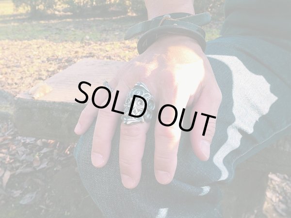 【唐草/スカルリング】Arabesque skull｜gush（ガッシュ）