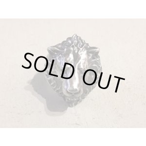 画像: ガッシュ/【ライオン シルバーリング】Large Lion｜gush