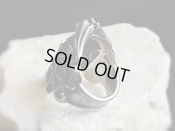 【唐草/スカルリング】Arabesque skull｜gush（ガッシュ）