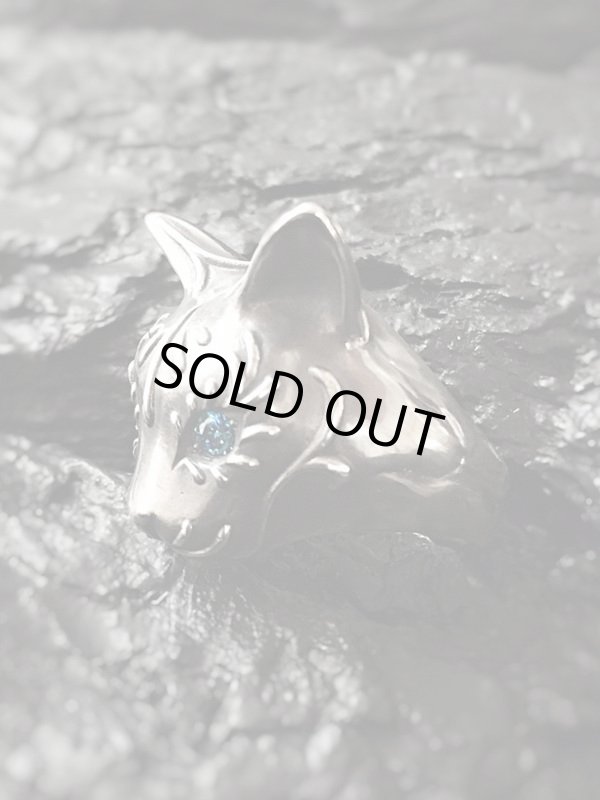 【猫リング】Cait Sith has Blue CZ Eyes｜gush（ガッシュ）